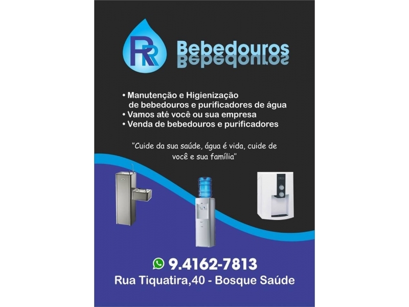 Manutenção e Higienização de Bebedouros e Purificadores de Água em São Paulo - SP 