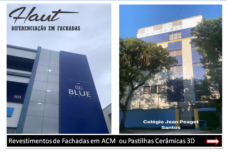 Fachadas ACM em Cubatão Lojas Comércios e Prédios Fachadas  Diferenciadas