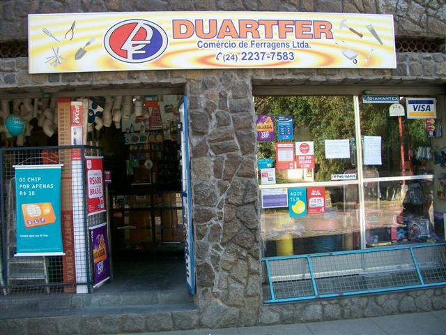 FERRAGENS EM PETRÓPOLIS - DUARTFER - RJ