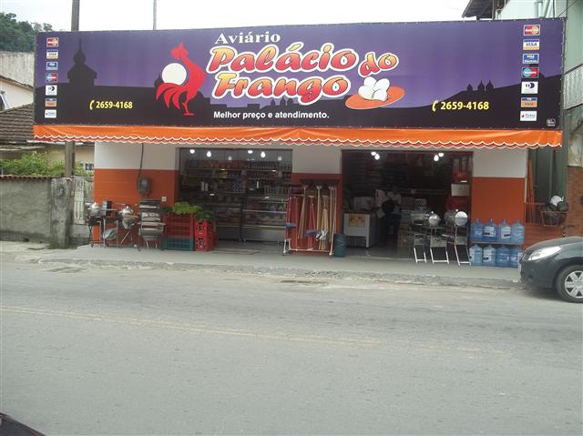 AVIARIO RACOES BEBIDAS E MINIMERCADO EM FRAGOSO MAGE - PALACIO DO FRANGO - RJ