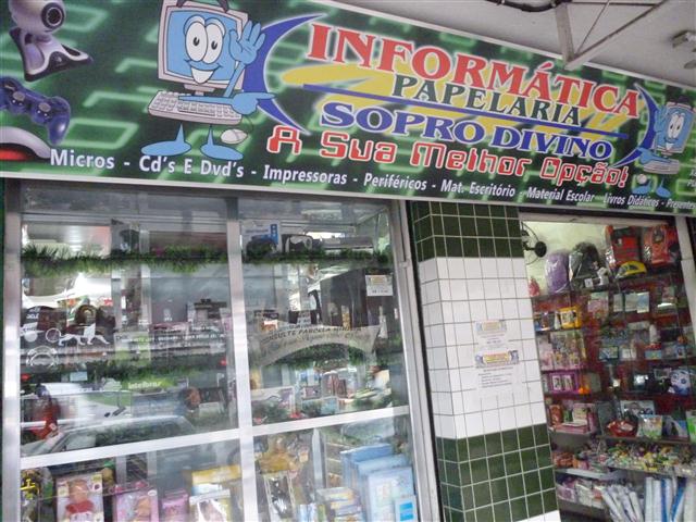 LOJA DE INFORMATICA EM FRAGOSO MAGE - SOPRO DIVINO - RJ