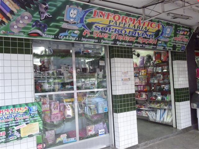 LOJA DE INFORMATICA EM FRAGOSO MAGE - SOPRO DIVINO - RJ