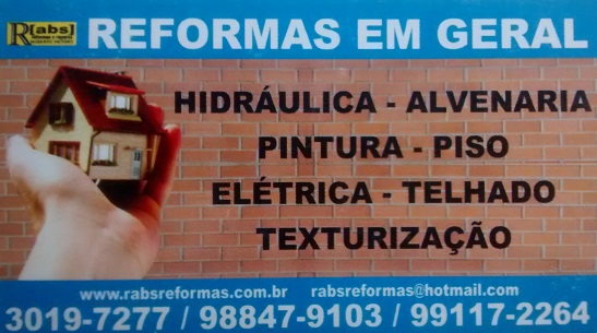 REFORMAS EM GERAL EM CAMPO GRANDE RJ - 98847-9103 