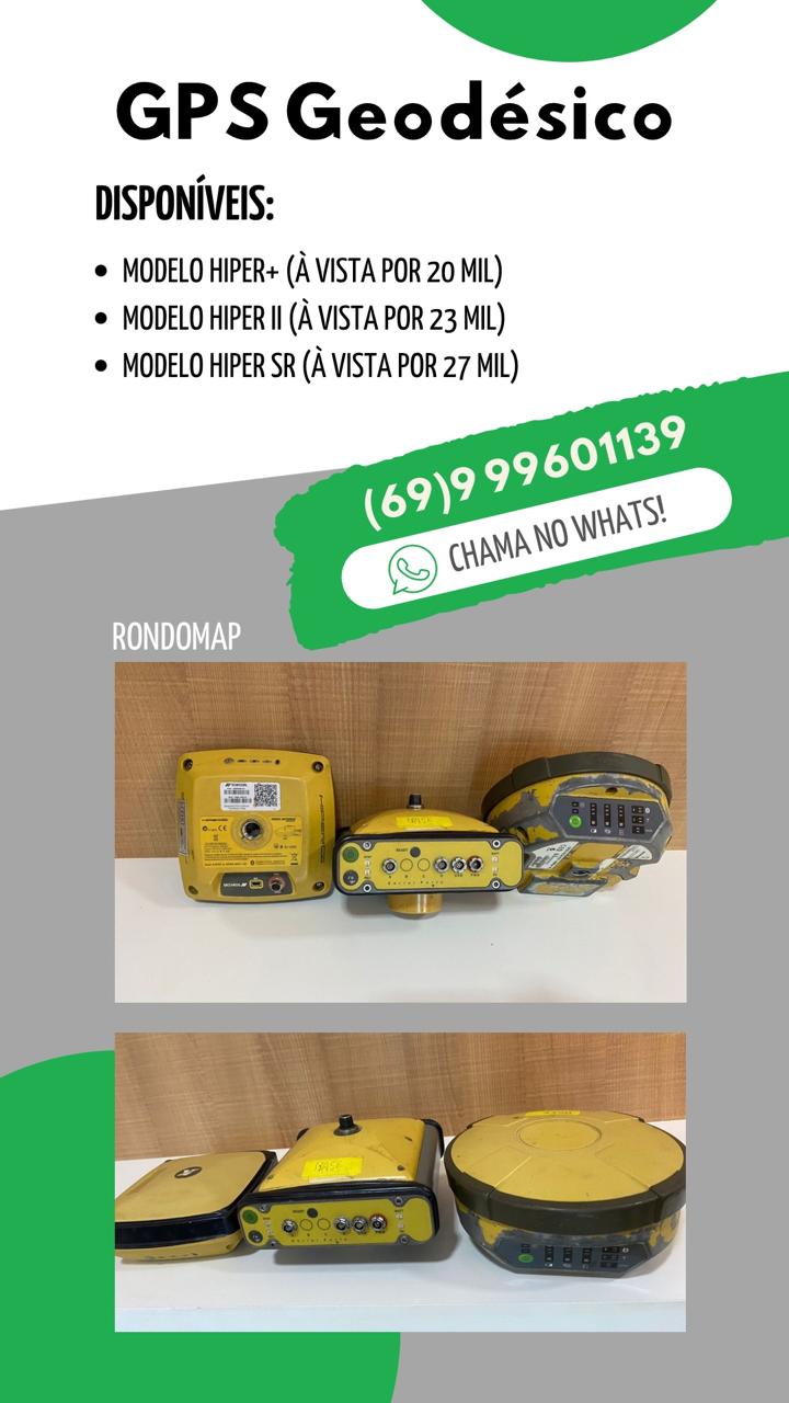 Equipamentos Topográficos em Porto Velho - RONDOMAP