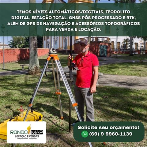 Equipamentos Topográficos em Manaus - AM - RONDOMAP