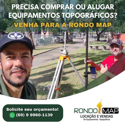 Equipamentos Topográficos em Manaus - AM - RONDOMAP