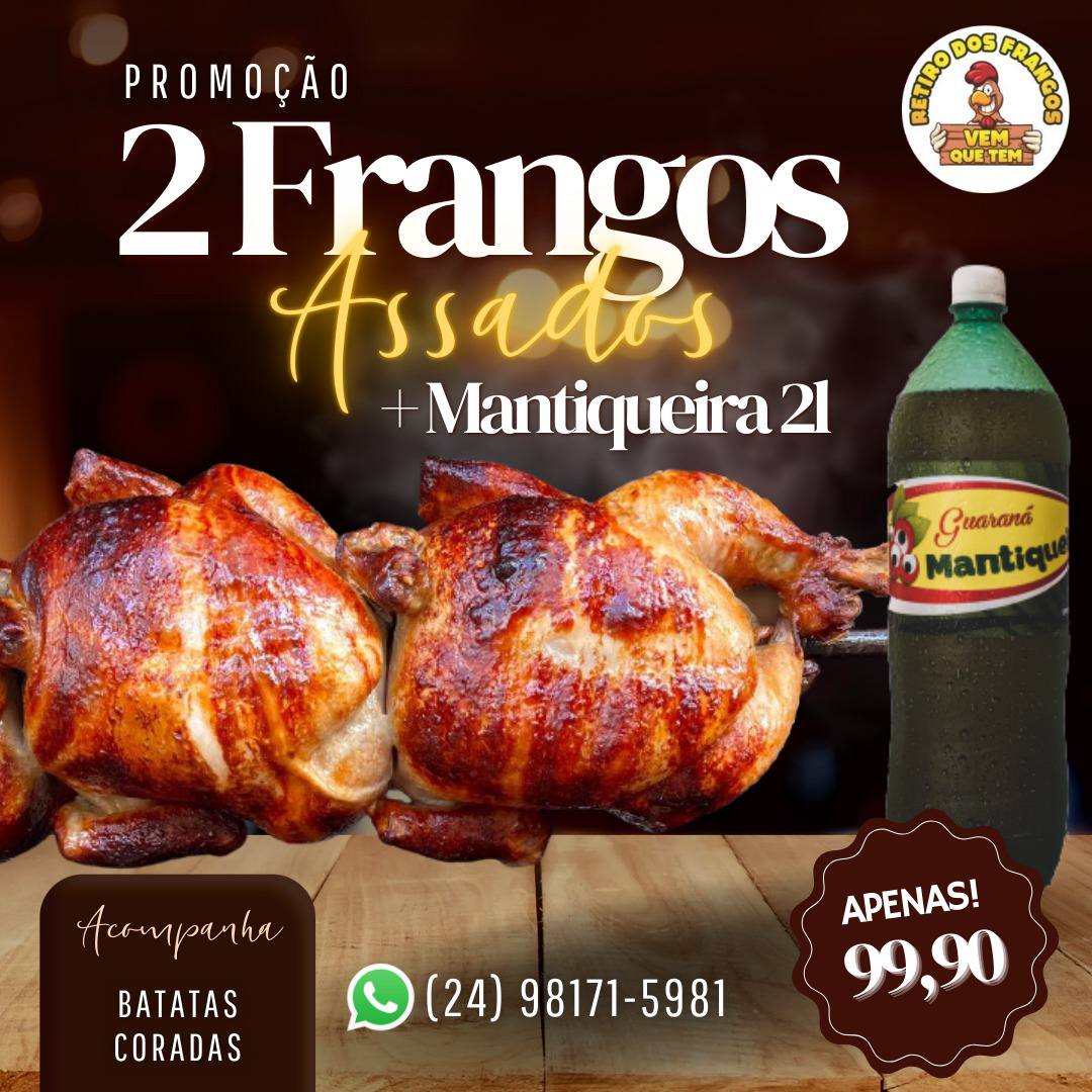 DISK ENTREGA FRANGO ASSADO RETIRO RJ