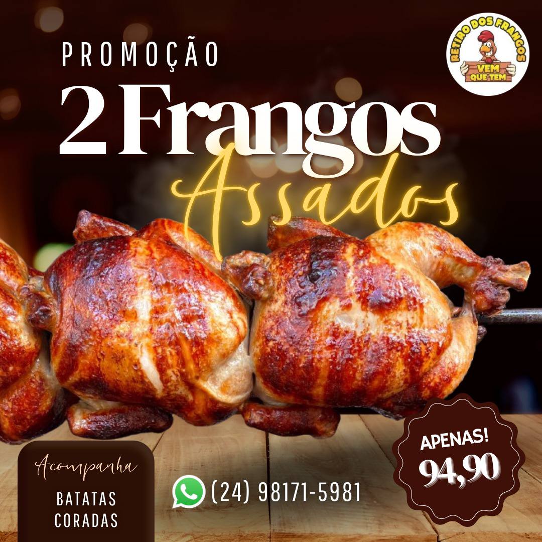 DISK ENTREGA FRANGO ASSADO RETIRO RJ