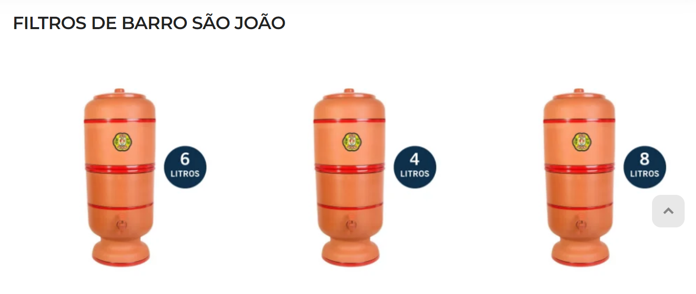 FILTROS DE BARRO EM VOLTA REDONDA RJ