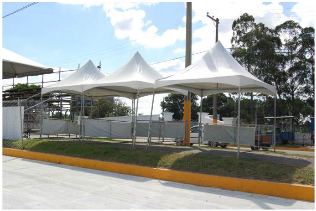 LOCAÇÃO DE TENDAS PALCOS BILHETERIAS GRADES E BARRICADAS EM CAMPOS DOS GOYTACAZES - BRASIL TOLDOS E TENDAS - RJ