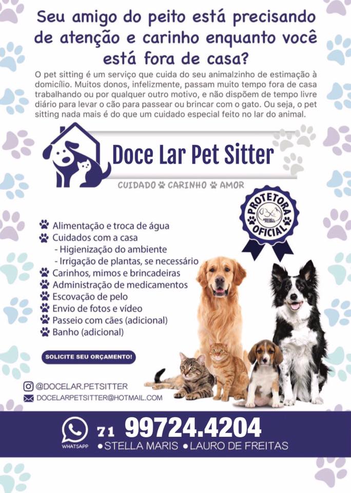 PET SITTER EM SALVADOR BA