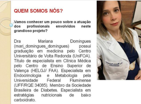 ENDOCRINOLOGISTA DIETA LOW CARB EM VASSOURAS RJ