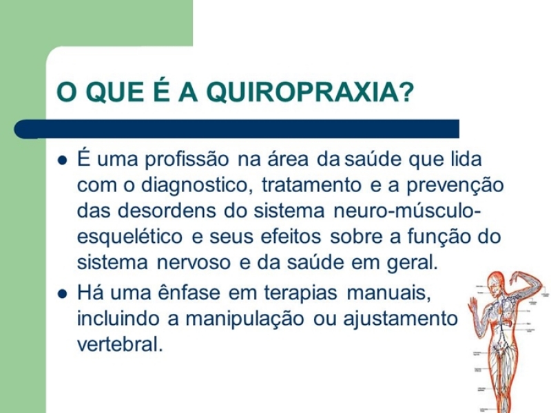QUIROPRAXIA EM MANAUS - AM