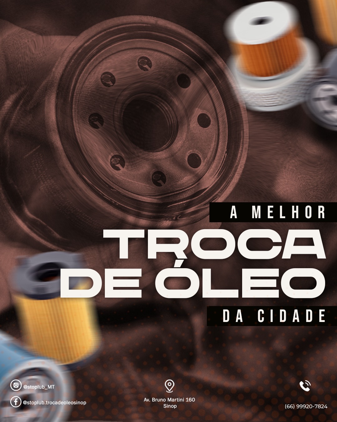 TROCA DE ÓLEO EM SINOP - MT