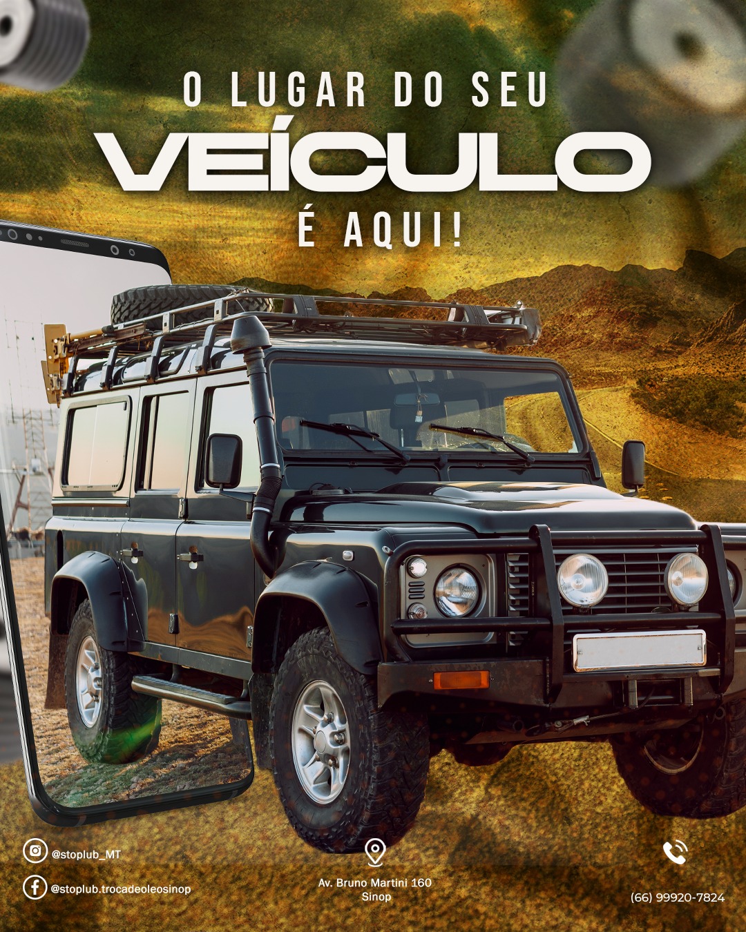 TROCA DE ÓLEO EM SINOP - MT