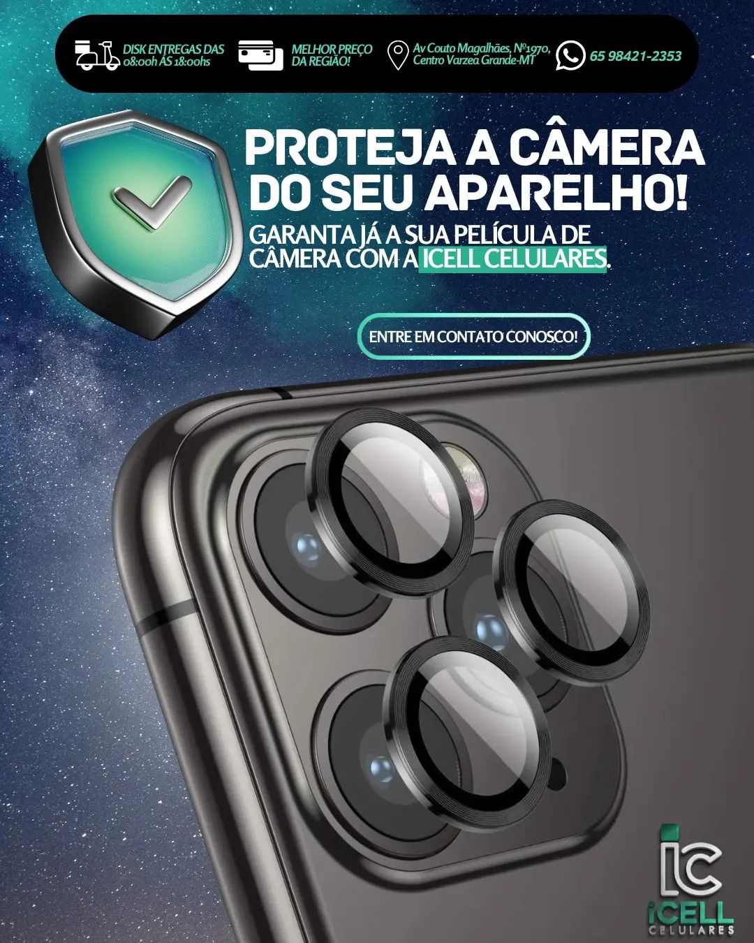 CONSERTO DE CELULARES EM VÁRZEA GRANDE - MT