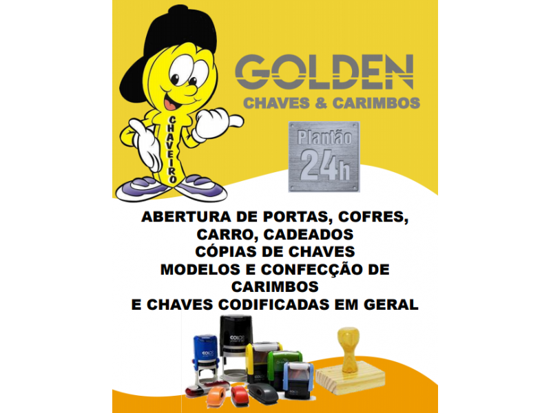 Disk Chaveiro na Nova Porto Velho - GOLDEN CHAVES e CARIMBOS 