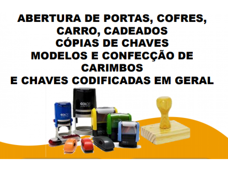 Disk Chaveiro na Nova Porto Velho - GOLDEN CHAVES e CARIMBOS 