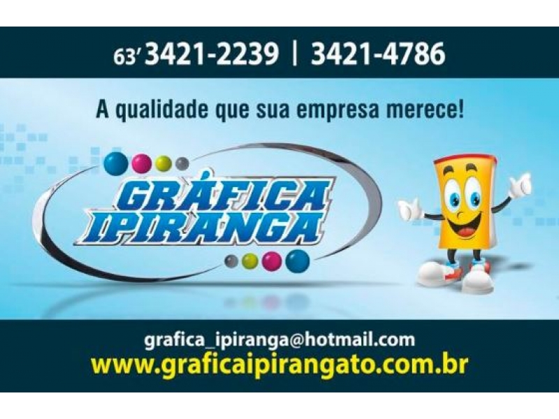 Jingles em Araguaína - GRÁFICA IPIRANGA