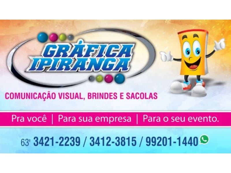 Jingles em Araguaína - GRÁFICA IPIRANGA