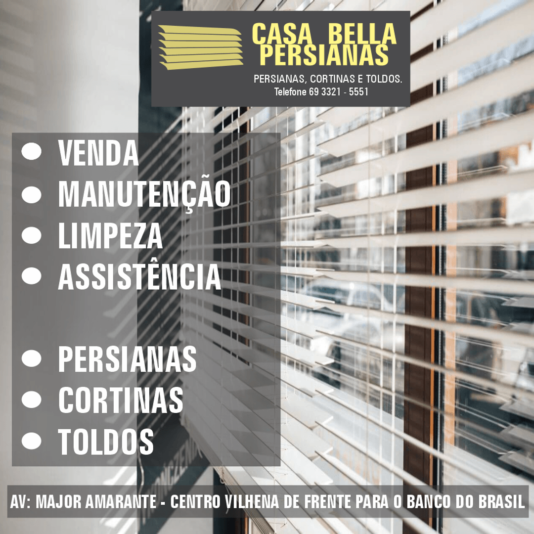 TOLDOS EM VILHENA - RO