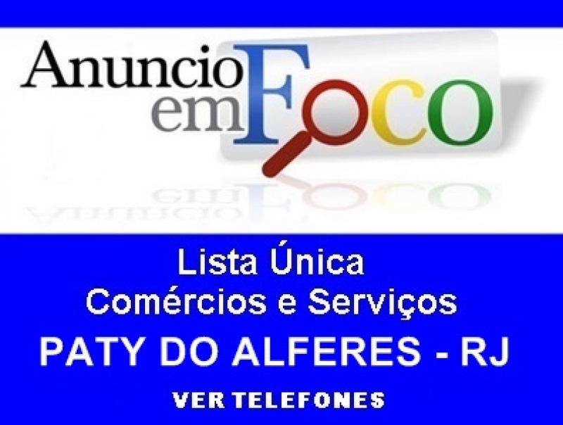 LISTA ÚNICA DE COMÉRCIO E SERVIÇOS PATY DO ALFERES - RJ