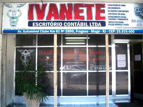 ESCRITORIO DE CONTABILIDADE CONTRATRO DE COMPRA E VENDA EM FRAGOSO MAGE - IVANETE - RJ