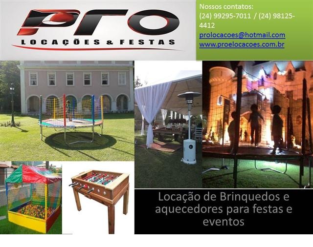 ALUGUEL DE MATERIAIS PARA FESTAS EM ITAIPAVA - WPP 98125-4412 - RJ