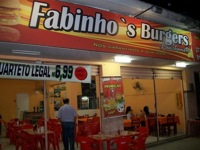 LANCHE EM RIO BONITO - FABINHO BURGERS