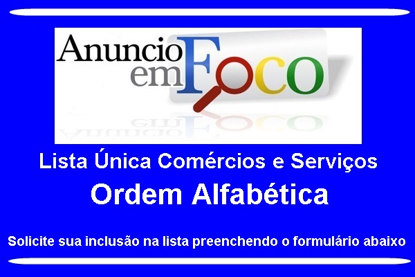 LISTA ÚNICA DE COMÉRCIOS E SERVIÇOS EM LEVY GASPARIAN - RJ