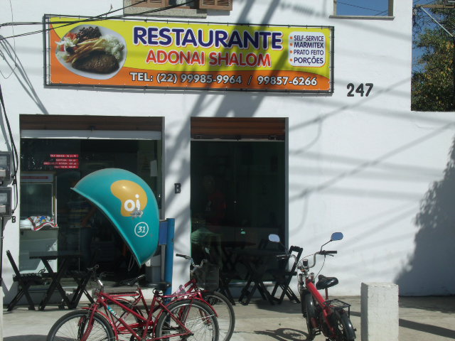 RESTAURANTE ADONAI SHALOM EM CAMPOS DOS GOYTACAZES - ADONAI SHALOM