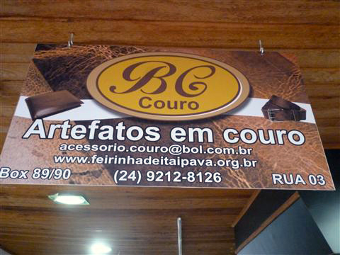 BOLSAS CARTEIRAS CINTOS EM PETROPOLIS - BC COURO - RJ