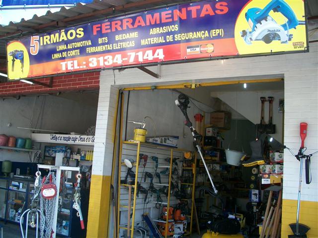 MAQUINAS E FERRAMENTAS EM LOTE XV BELFORD ROXO - 5 IRMAOS FERRAMENTAS