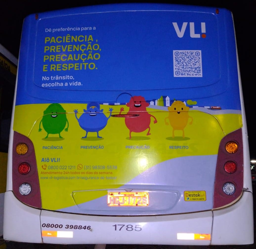 PROPAGANDA EM ÔNIBUS FORMIGA - MG