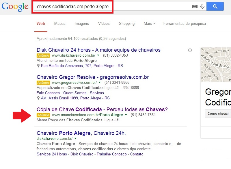 ANUNCIOS PATROCINADOS NO GOOGLE EM PETROPOLIS - PARTNER - RJ