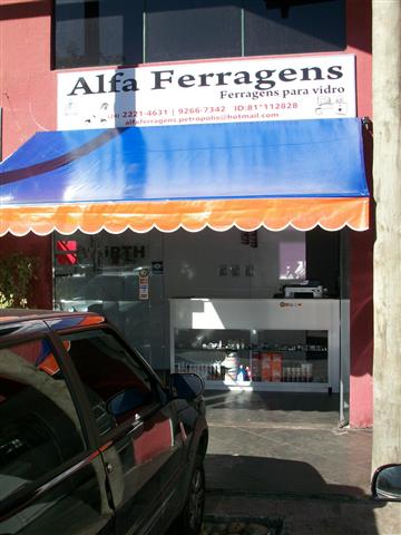 FERRAGENS PARA VIDRO EM PETRÓPOLIS - ALFA FERRAGENS - RJ