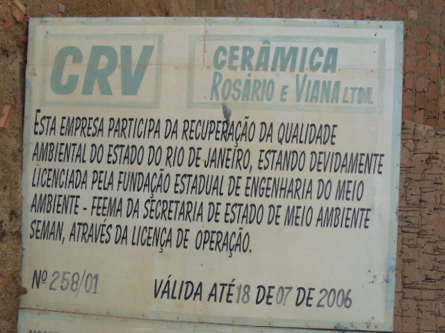 CERAMICA ROSARIO VIANA EM CAMPOS DOS GOYTACAZES - CERAMICA ROSARIO VIANA