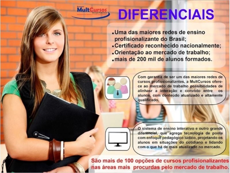 CURSOS PROFISSIONALIZANTES EM MANAUS - AM
