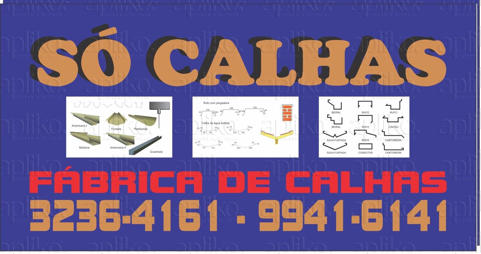 CALHAS DE ALUMÍNIO EM SIMÃO PEREIRA MG