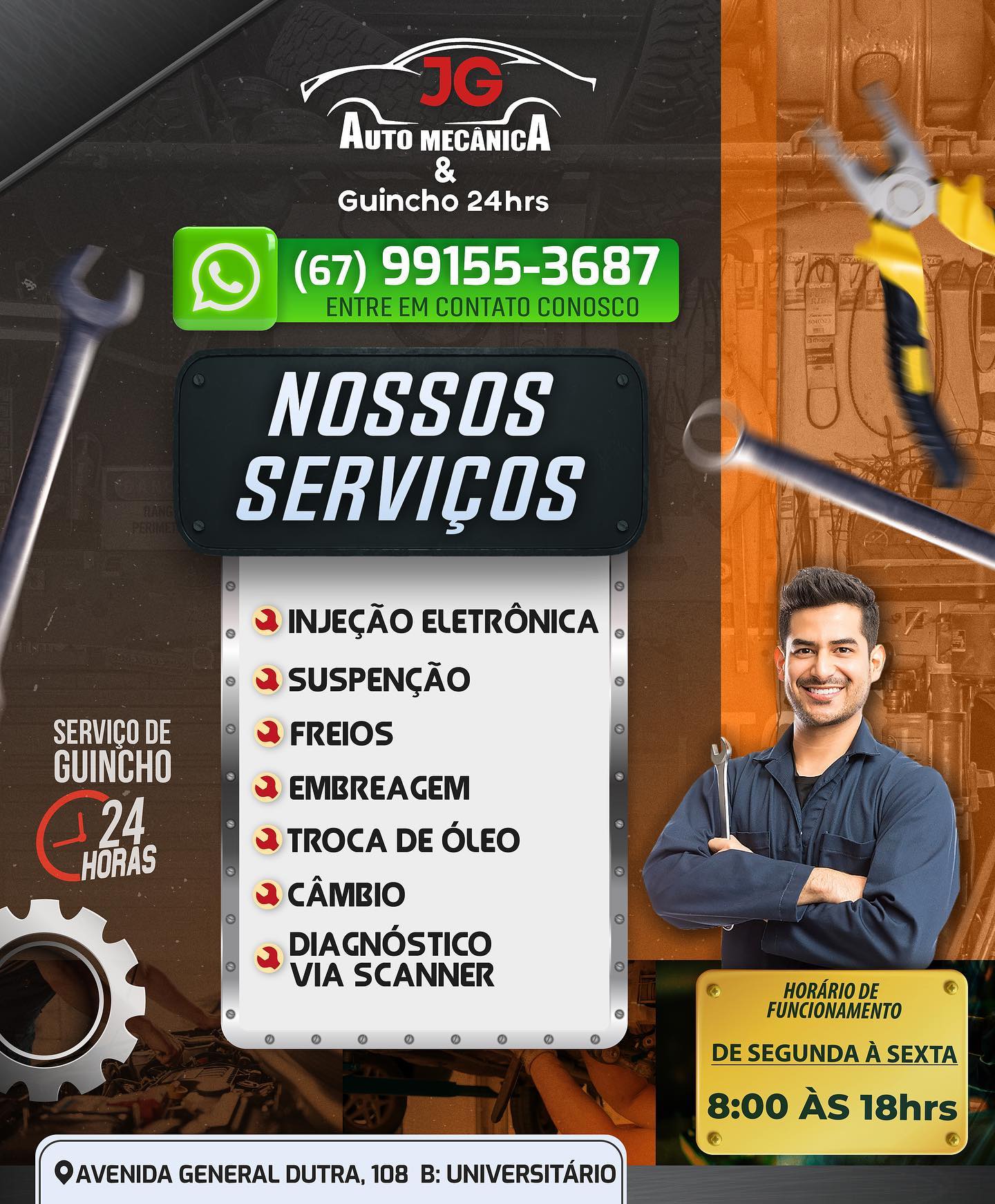 OFICINA MECÂNICA EM CORUMBÁ - MS