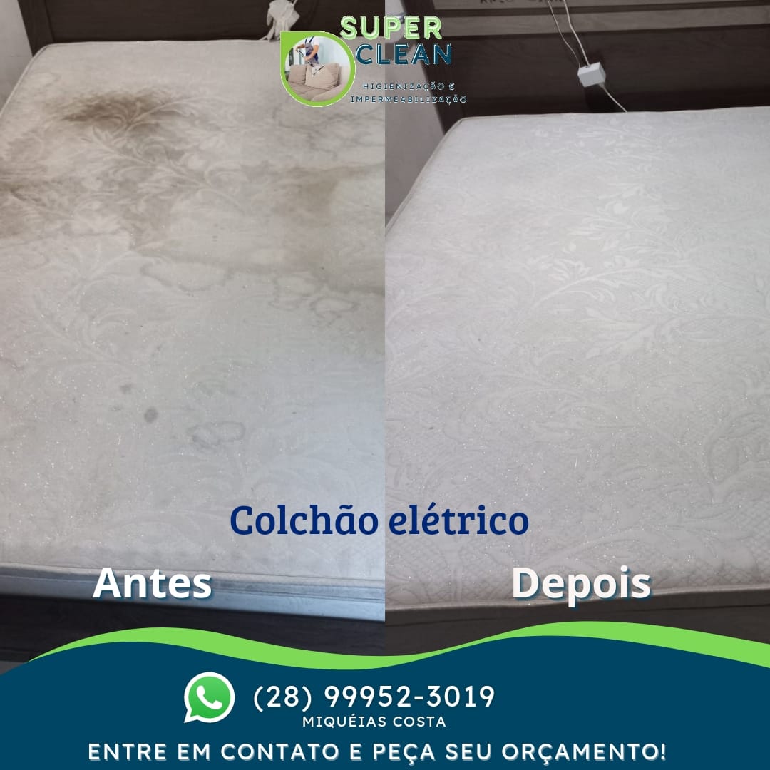 HIGIENIZAÇÃO DE  COLCHÕES EM MARATAIZES -ES