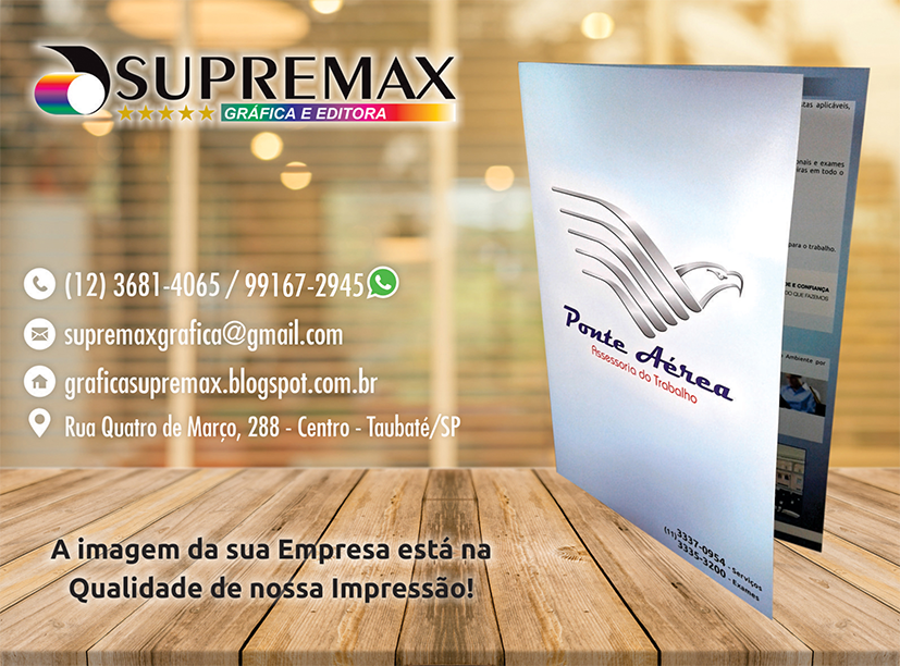 GRÁFICA EM TAUBATÉ - WhatsApp Online - SP