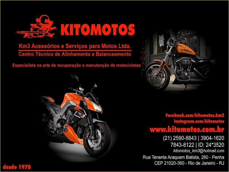 ACESSÓRIOS E SERVIÇOS PARA MOTOS NA PENHA - KITOMOTOS