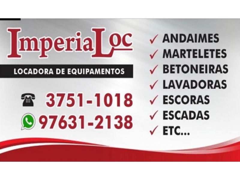 Locação Aluguel de Andaimes Caxingui