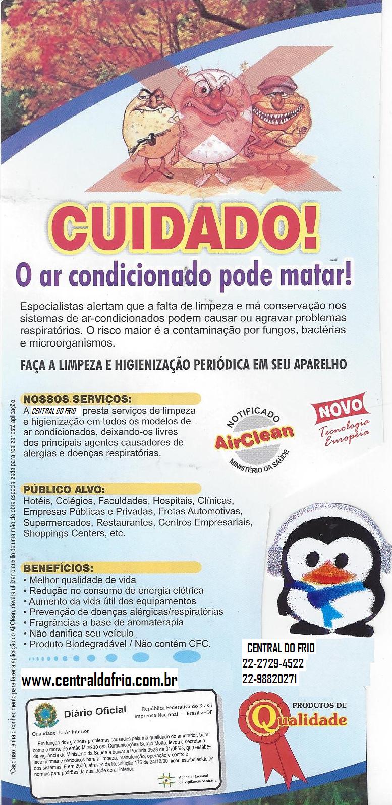 CENTRAL DOS FRIO EM CAMPOS DOS GOYTACAZES