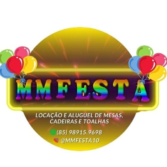 MM FESTA -Aluguel De Mesas E Cadeiras