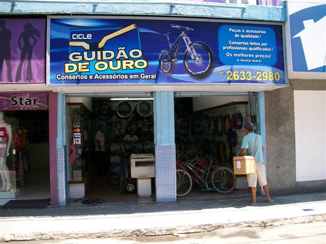 BICICLETA EM MAGÉ - GUIDÃO DE OURO - RJ