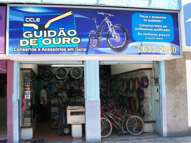 BICICLETA EM MAGÉ - GUIDÃO DE OURO - RJ