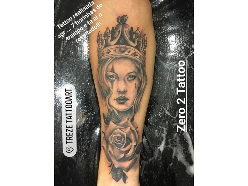 TATUAGEM EM TAUBATÉ - ZERODOIS TATTOOART - SP 