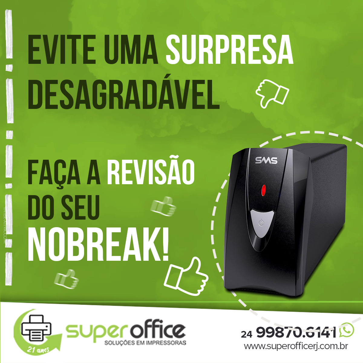 BATERIA NOBREAK VOLTA REDONDA RJ 